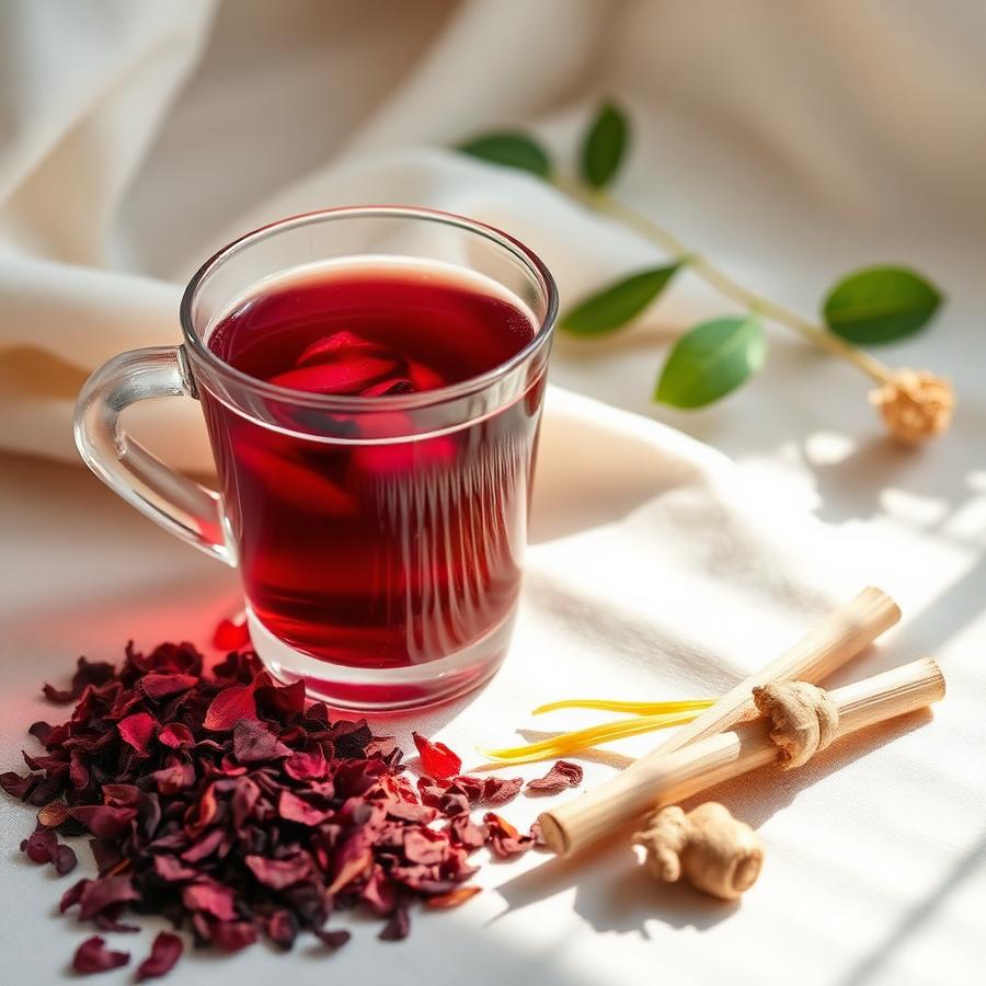 Hibiscus & Ginger Infusion